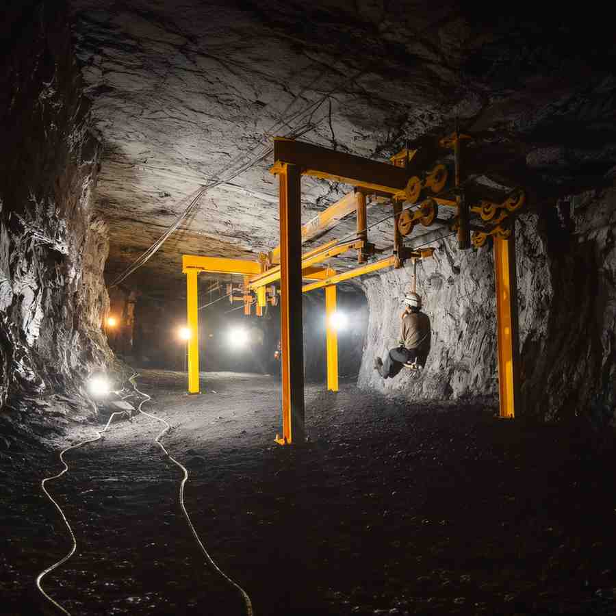 Underground Man Transportation